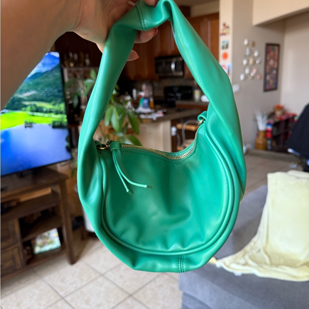 Stylish Green Women's Bag